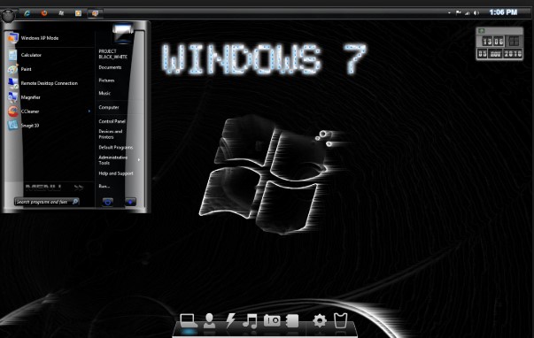 Windows 7 Black Edition 64bit
